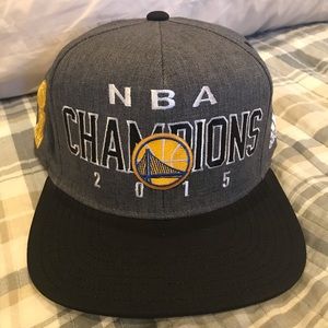 NBA Warriors Champions Hat 2015